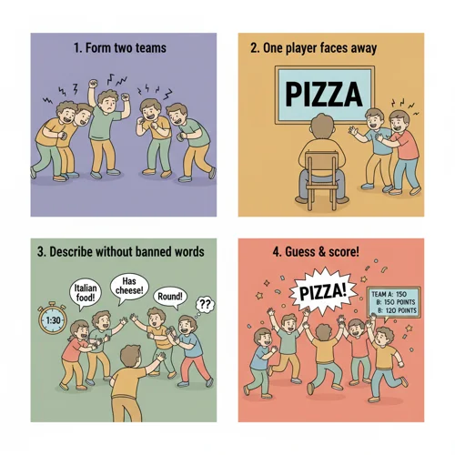 Hot Seat - High-energy team guessing game