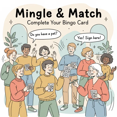 破冰宾果 - How to Play