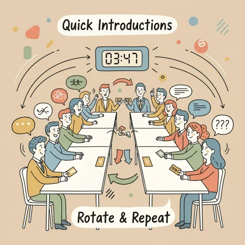 快速社交 - How to Play