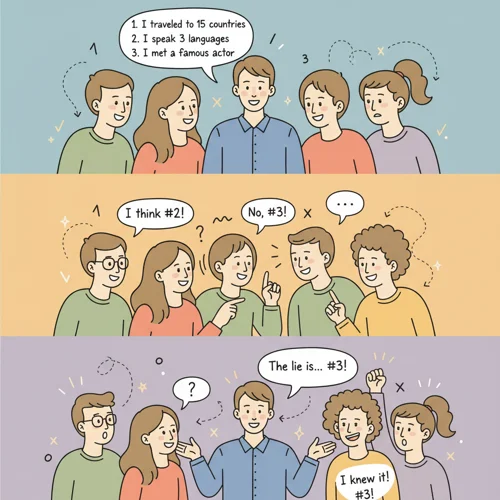 两个真相一个谎言 - How to Play